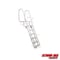 Extreme Max 3005.3919 Deluxe Flip-Up Dock Ladder with Welded Step Assembly - 6-Step 3005.3919 - alternate 4